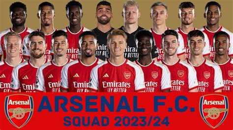 Arsenal FC 24 Roster .